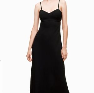 Wilfred black Jeanie cutout back dress